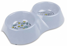 Load image into Gallery viewer, Van Ness Ecoware Double Dish with non skid silicone feet
