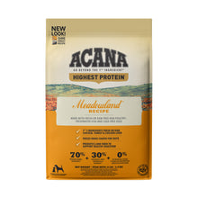 Load image into Gallery viewer, ACANA Highest Protein Dry Dog Food Meadowland Recipe
