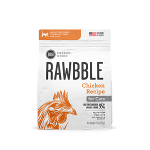 BIXBI RAWBBLE Chicken Freeze Dried for Cats