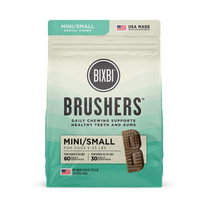 Bixbi Dog Brushers Dental Chew for Small Dogs