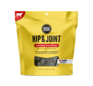 Bixbi Hip and Joint Beef Lung Jerky Dog Treats