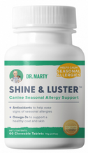 Load image into Gallery viewer, Dr. Marty Shine &amp; Luster Dog Supplements
