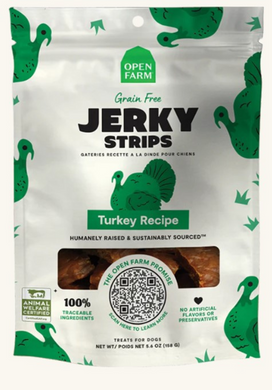 Open Farm Grain Free Jerky Strips Turkey Recipe