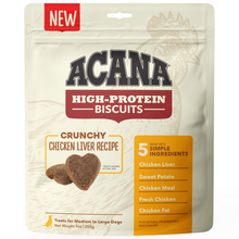 Load image into Gallery viewer, ACANA Crunchy Biscuits High-Protein Chicken Liver Recipe Dog Treats
