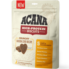 Load image into Gallery viewer, ACANA Crunchy Biscuits High-Protein Chicken Liver Recipe Dog Treats
