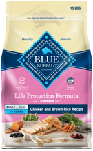 Load image into Gallery viewer, Blue Buffalo Life Protection Formula Small Breed Adult Chicken &amp; Brown Rice Recipe Dry Dog Food
