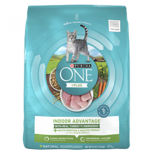 Load image into Gallery viewer, Purina ONE Indoor Advantage Hairball &amp; Healthy Weight Formula Dry Cat Food
