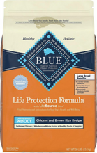 Load image into Gallery viewer, Blue Buffalo Life Protection Formula Large Breed Adult Chicken &amp; Brown Rice Recipe Dry Dog Food
