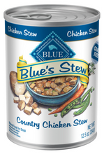 Load image into Gallery viewer, Blue Buffalo Blue&#39;s Stew Country Chicken Stew Canned Dog Food
