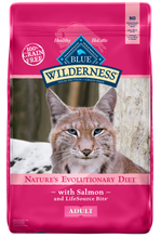 Load image into Gallery viewer, Blue Buffalo Wilderness High-Protein Grain-Free Adult Salmon Recipe Dry Cat Food
