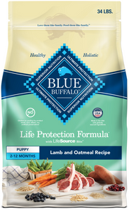 Blue Buffalo Life Protection Formula Puppy Lamb & Oatmeal Recipe Dry Dog Food