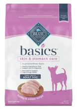 Load image into Gallery viewer, Blue Buffalo Basics Small Breed Adult Skin &amp; Stomach Care Turkey &amp; Potato Recipe Dry Dog Food
