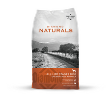 Load image into Gallery viewer, Diamond Naturals Chicken &amp; Rice Formula All Life Stages Dry Dog Food
