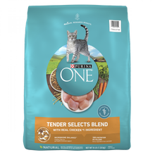 Load image into Gallery viewer, Purina ONE Tender Selects Blend Real Chicken Dry Cat Food
