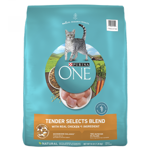 Purina ONE Tender Selects Blend Real Chicken Dry Cat Food