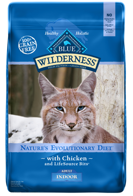 Blue Buffalo Wilderness High-Protein Grain-Free Indoor Adult Chicken Recipe Dry Cat Food