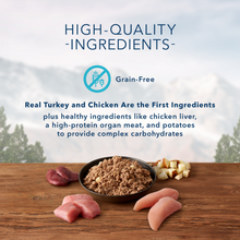 Load image into Gallery viewer, Blue Buffalo Wilderness High-Protein Grain-Free Turkey &amp; Chicken Grill Senior Canned Dog Food
