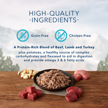 Load image into Gallery viewer, Blue Buffalo Wilderness Rocky Mountain Recipe Grain-Free Red Meat Dinner Adult Canned Dog Food
