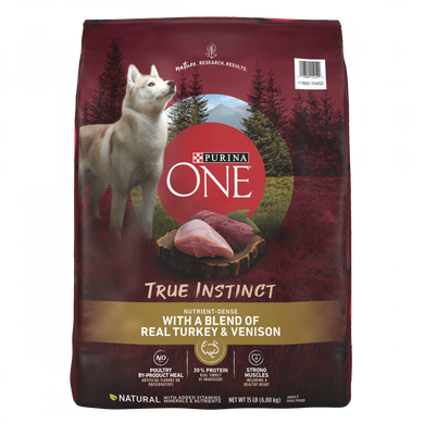 Purina ONE SmartBlend True Instinct Real Turkey & Venison Adult Premium Dry Dog Food