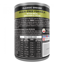 Load image into Gallery viewer, Purina ONE SmartBlend True Instinct with Grain Free Chicken and Duck Classic Ground Canned Dog Food
