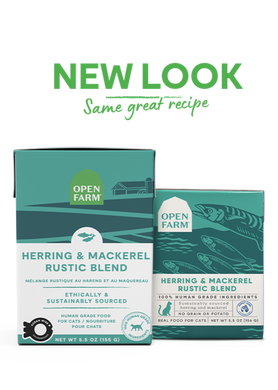 Open Farm Grain Free Herring & Mackerel Recipe Rustic Blend Wet Cat Food