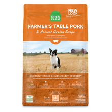 Load image into Gallery viewer, Open Farm Farmer&#39;s Table Pork &amp; Ancient Grains Dry Dog Food
