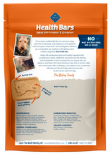 Load image into Gallery viewer, Blue Health Bars Baked With Pumpkin &amp; Cinnamon Dog Treats
