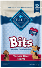 Load image into Gallery viewer, Blue Buffalo Bits Tender Beef Natural Soft Moist Training Dog Treats
