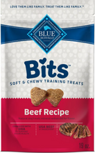 Load image into Gallery viewer, Blue Buffalo Bits Tender Beef Natural Soft Moist Training Dog Treats
