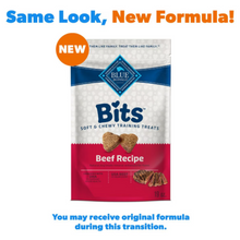 Load image into Gallery viewer, Blue Buffalo Bits Tender Beef Natural Soft Moist Training Dog Treats
