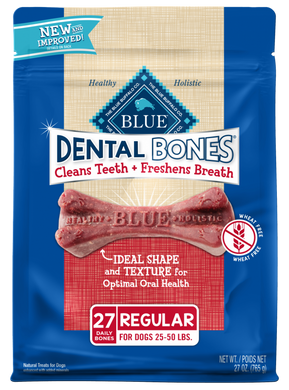 Blue Buffalo Blue All Natural Dental Bones Dog Treats