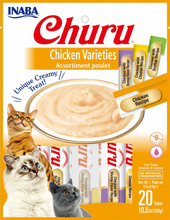 Load image into Gallery viewer, Inaba Churu Chicken Puree Cat Treats Variety Pack
