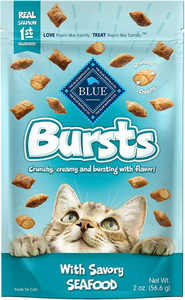 Blue Buffalo Bursts Filled Seafood Cat Treats