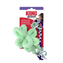 Load image into Gallery viewer, KONG Cat Active Rope Mint &amp; Purple Cat Toy
