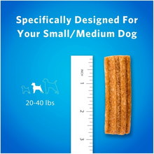 Load image into Gallery viewer, Purina Dentalife Daily Oral Care Adult Small &amp; Medium Breed Chicken Flavor Dog Treats
