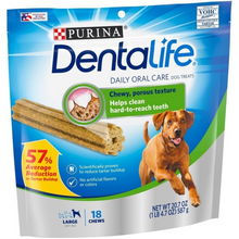 Load image into Gallery viewer, Purina Dentalife Daily Oral Care Adult Large Breed Chicken Flavor Dog Treats
