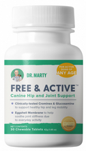 Load image into Gallery viewer, Dr. Marty Free &amp; Active Dog Supplements
