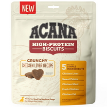 Load image into Gallery viewer, ACANA Crunchy Biscuits High-Protein Chicken Liver Recipe Dog Treats
