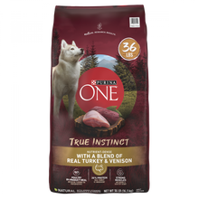 Load image into Gallery viewer, Purina ONE SmartBlend True Instinct Turkey &amp; Venison Dry Dog Food
