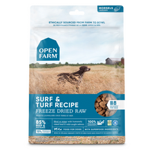 Load image into Gallery viewer, Open Farm Grain Free Surf &amp; Turf Recipe Freeze Dried Raw Dog Food
